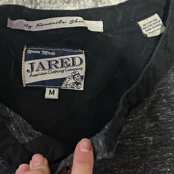 Henley Baseball Tee long sleeve men’s shirt - Picture 2 of 10